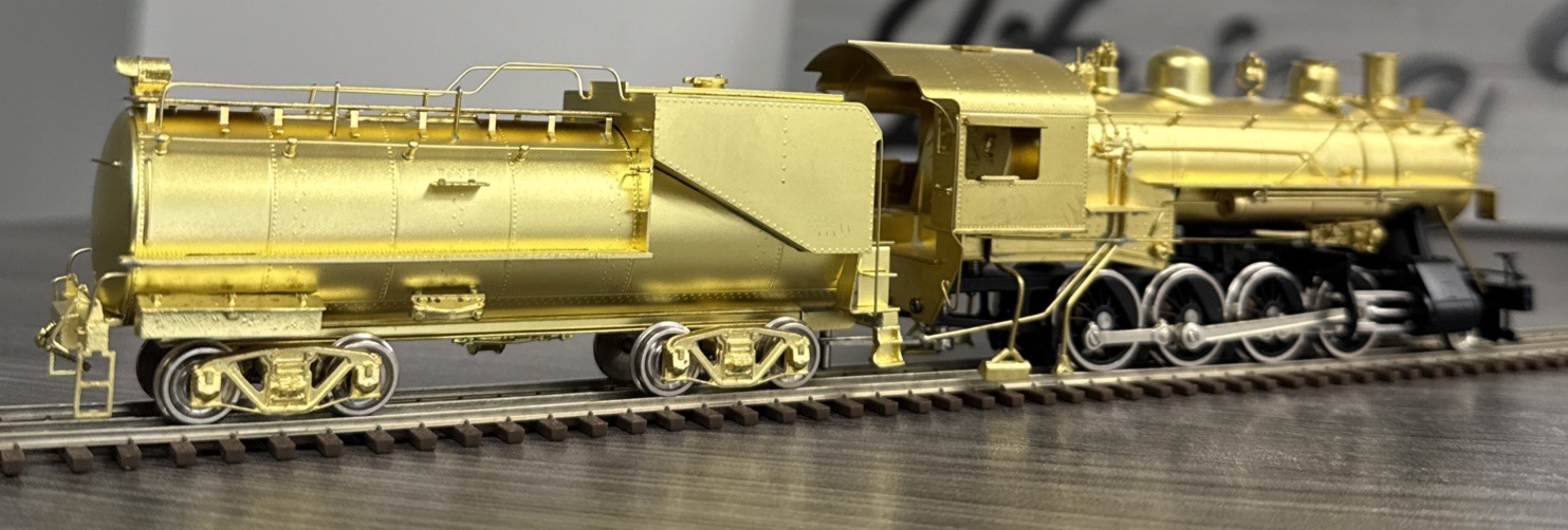 Sunset Models HO Brass #170B-1 SP 2-8-0 C-9 Pump w/o FWH & Vanderbilt Tender!