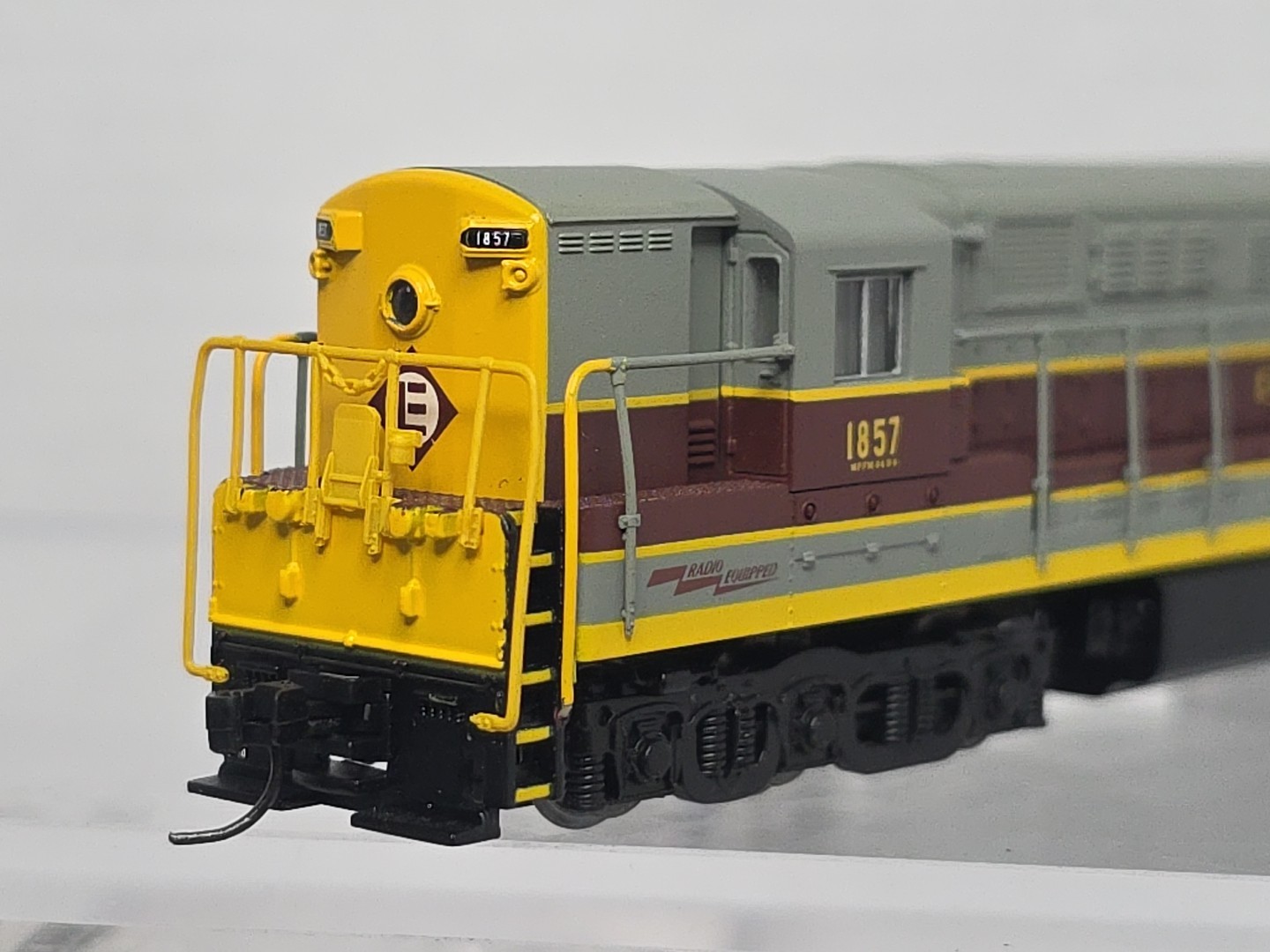 N Scale Atlas 49601 DC/DCC Erie Lackawanna 1857 H24-66 FM Trainmaster Diesel