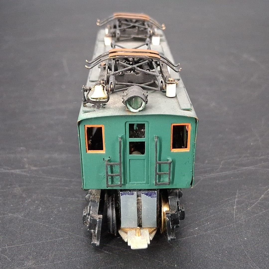 Vintage Kawai HO Gauge Model Brass Electric Boxcab ED141 ED14 REPAINTED – PARTS
