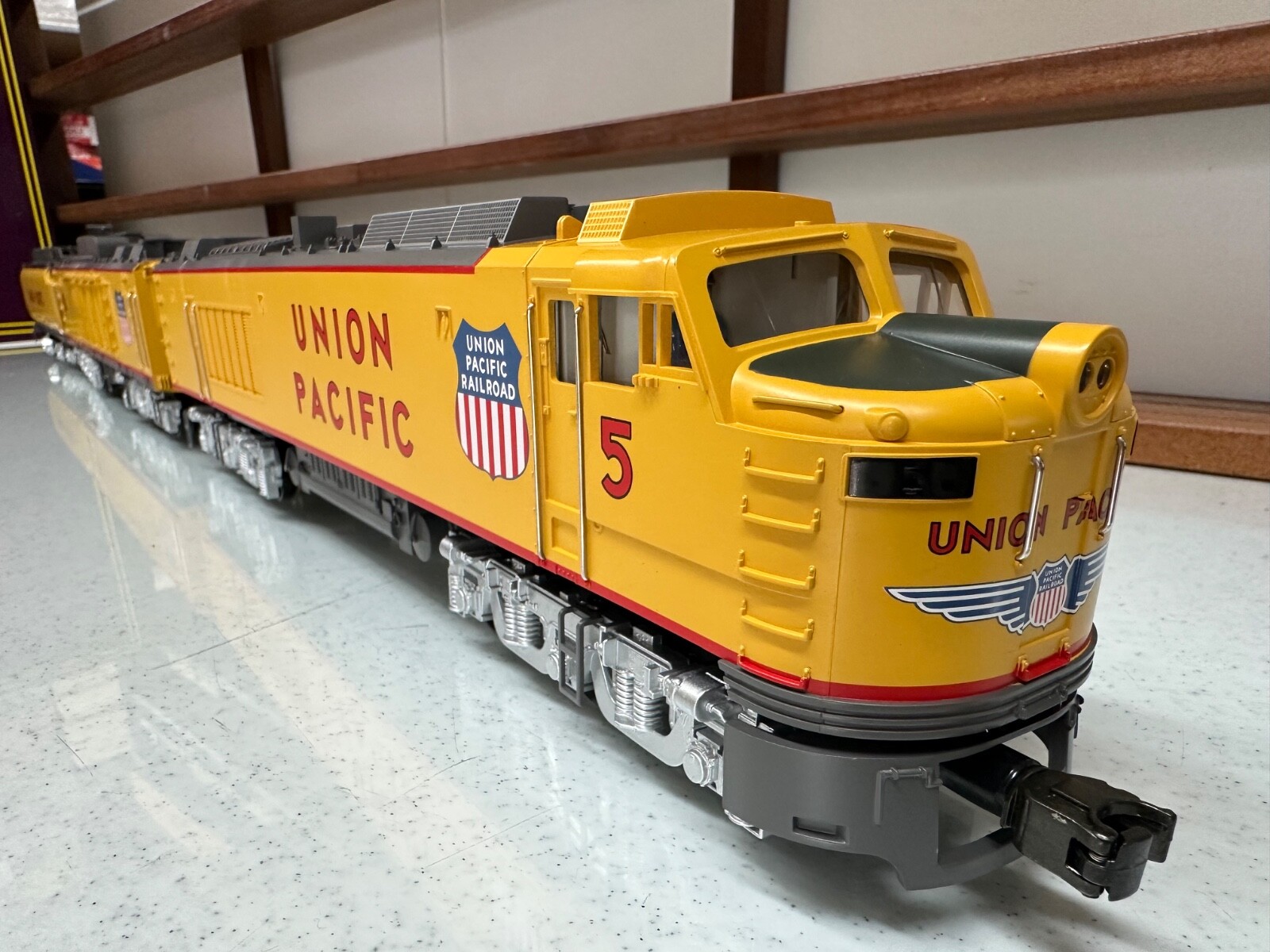 MTH MT 2124LP Union Pacific Gas Turbine Engine Set O 3 Rail LN