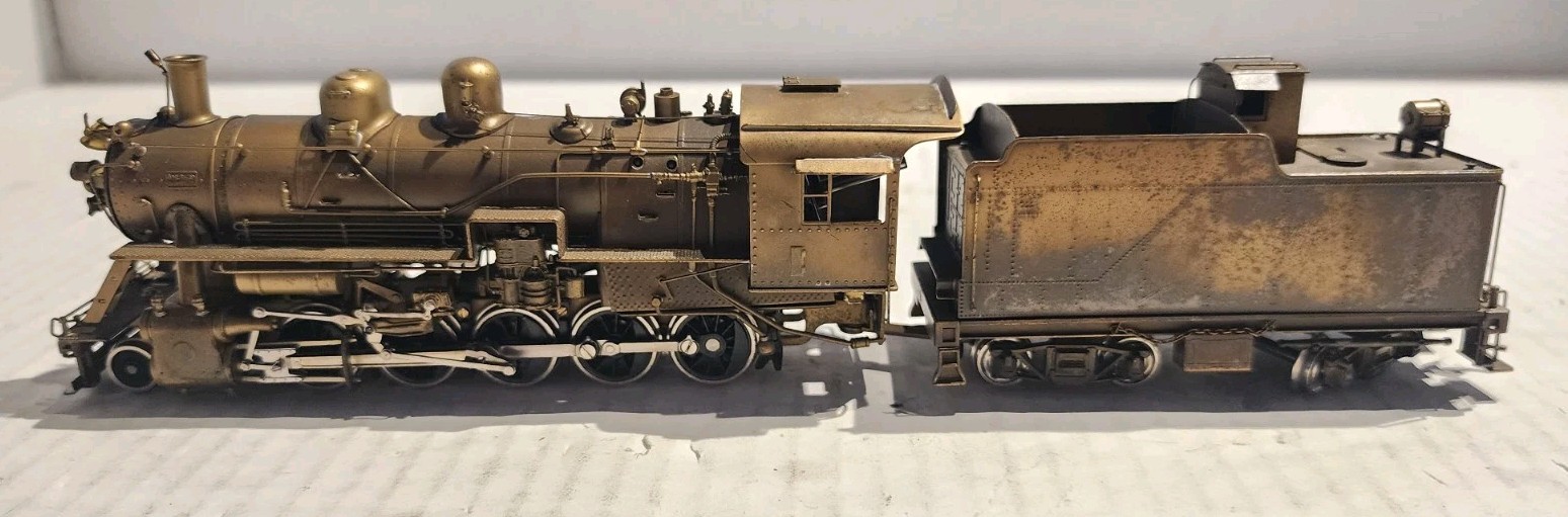 Pacific Fast Mail HO Scale Brass 2-10-0 Russian Decapod Undecorated