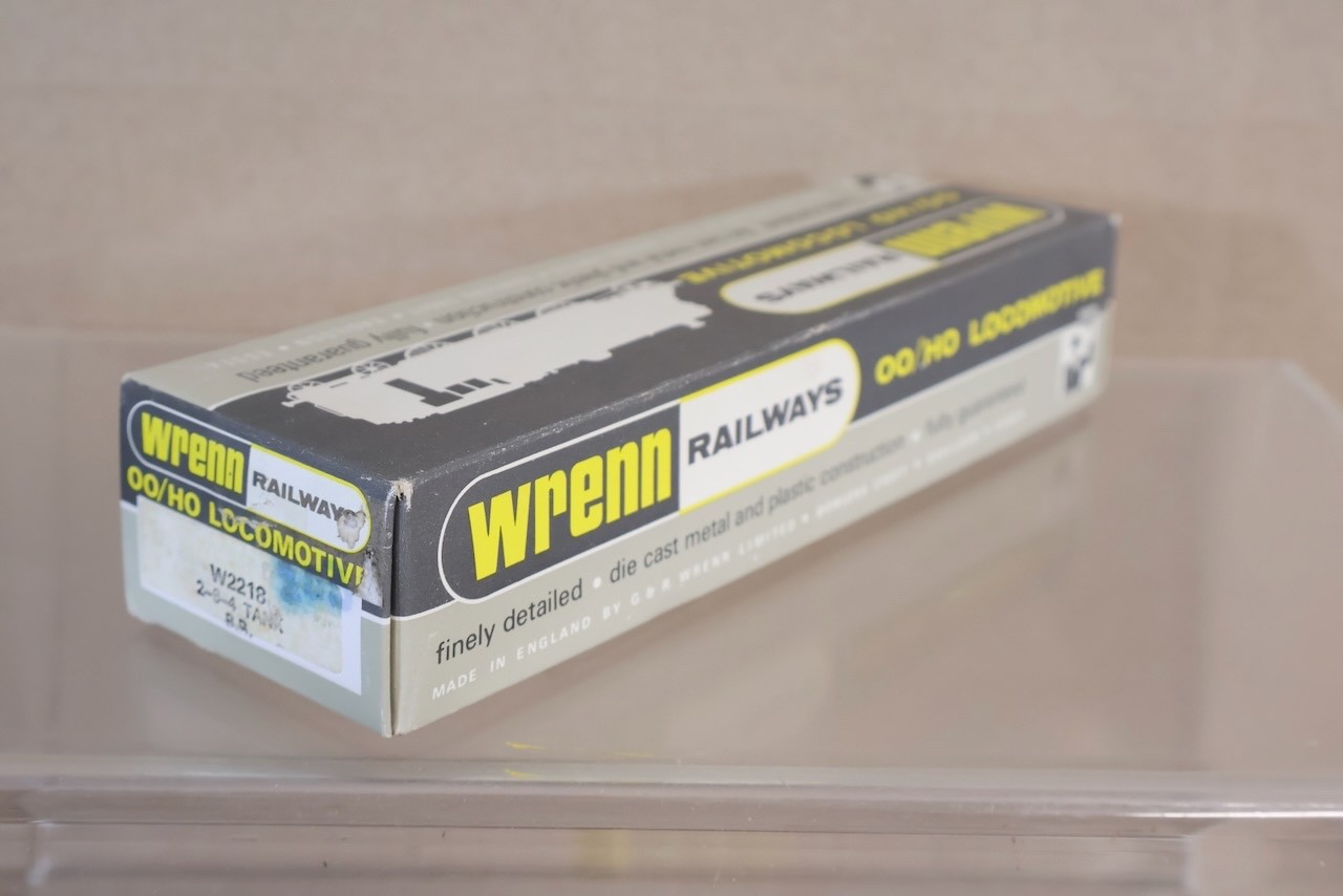 WRENN W2218 EMPTY BOX for BR 2-6-4 STANDARD CLASS 4MT TANK LOCOMOTIVE 80033 om