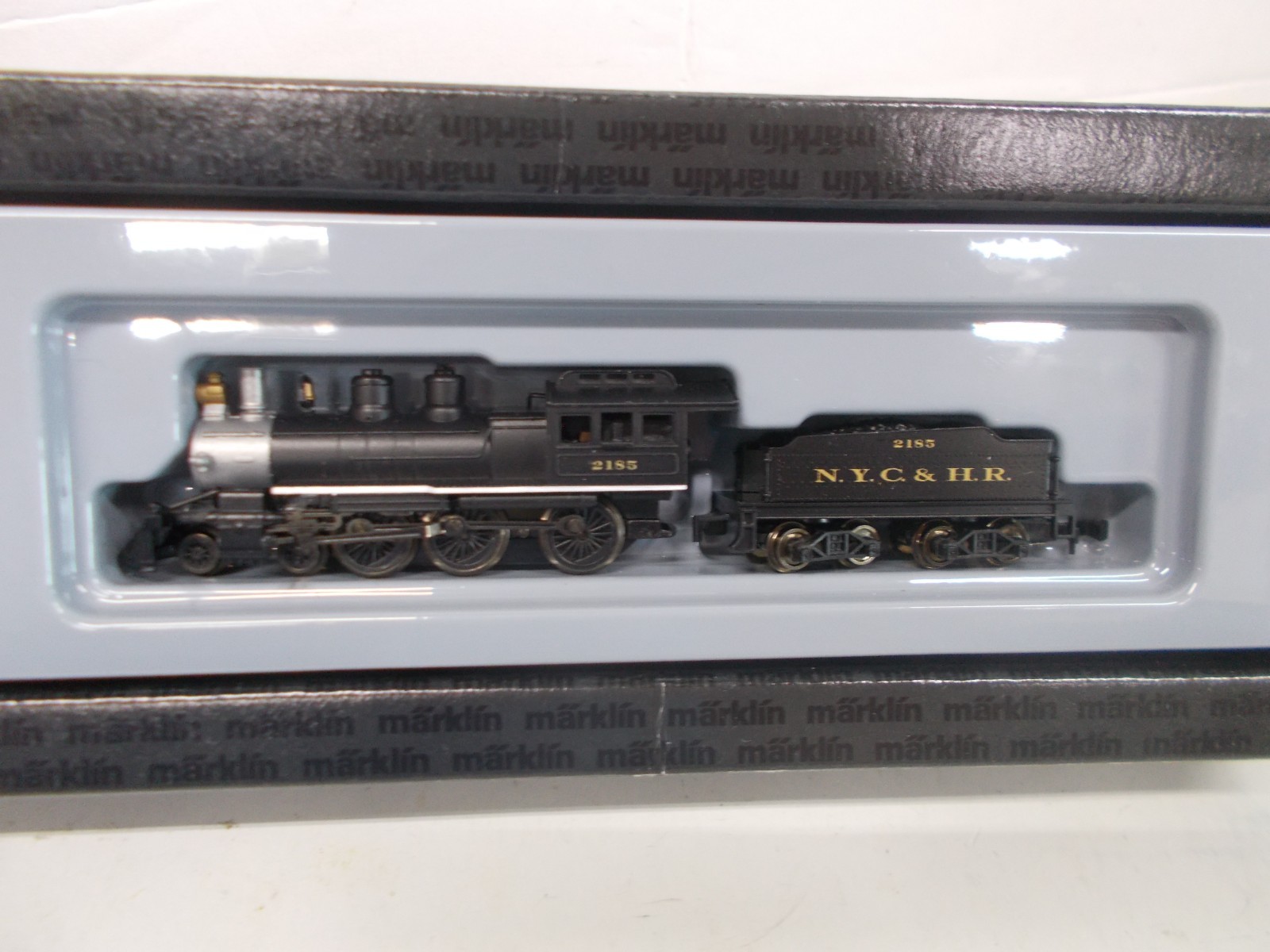Z SCALE~MARKLIN # 88036 ~ N.Y.C. & H.R. 4-6-0 STEAM LOCOMOTIVE & TENDER~TESTED