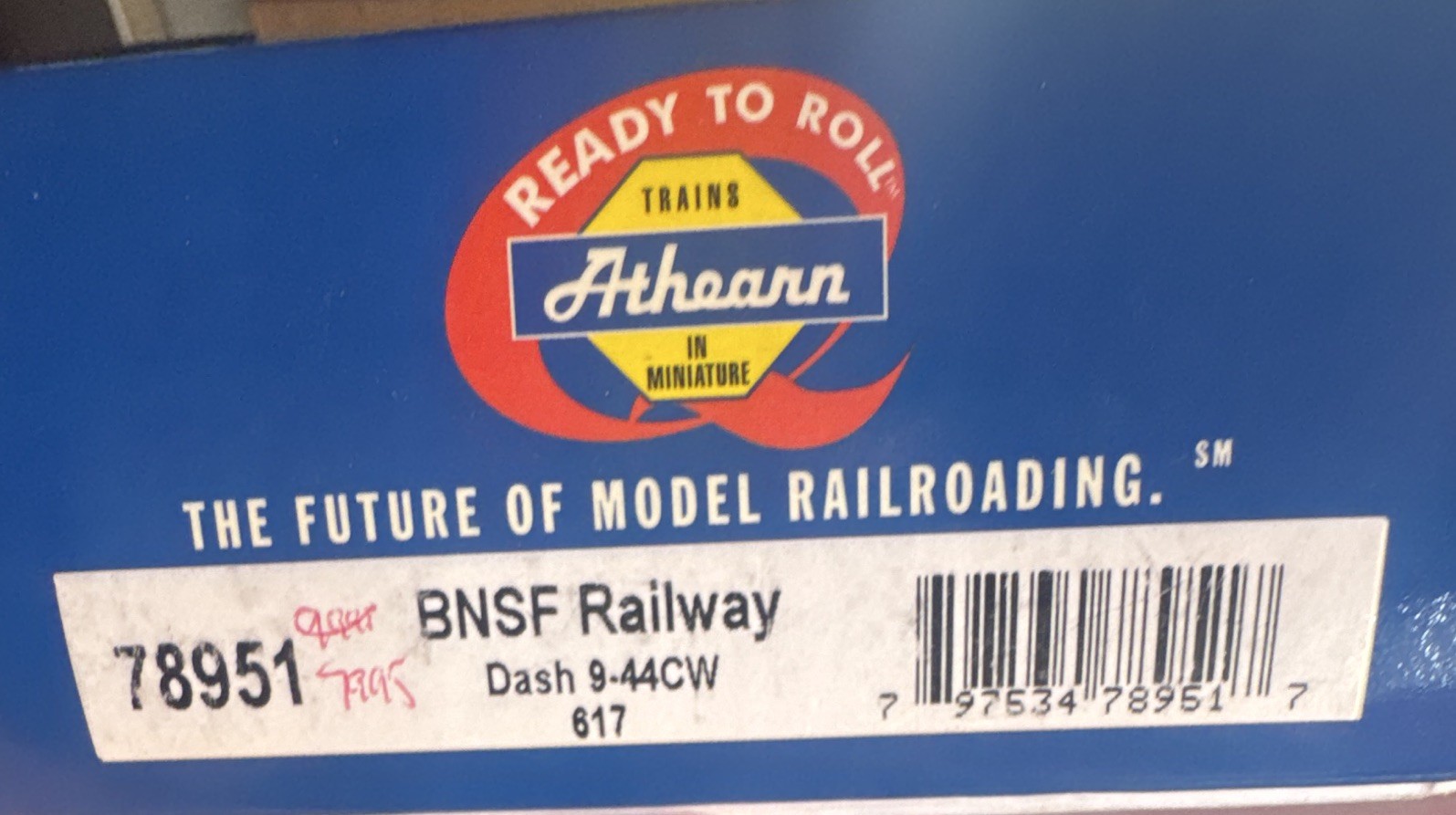 Athearn BNSF Dash 9-44CW HO Diesel Locomotive DCC Analog C-C MPN 78951