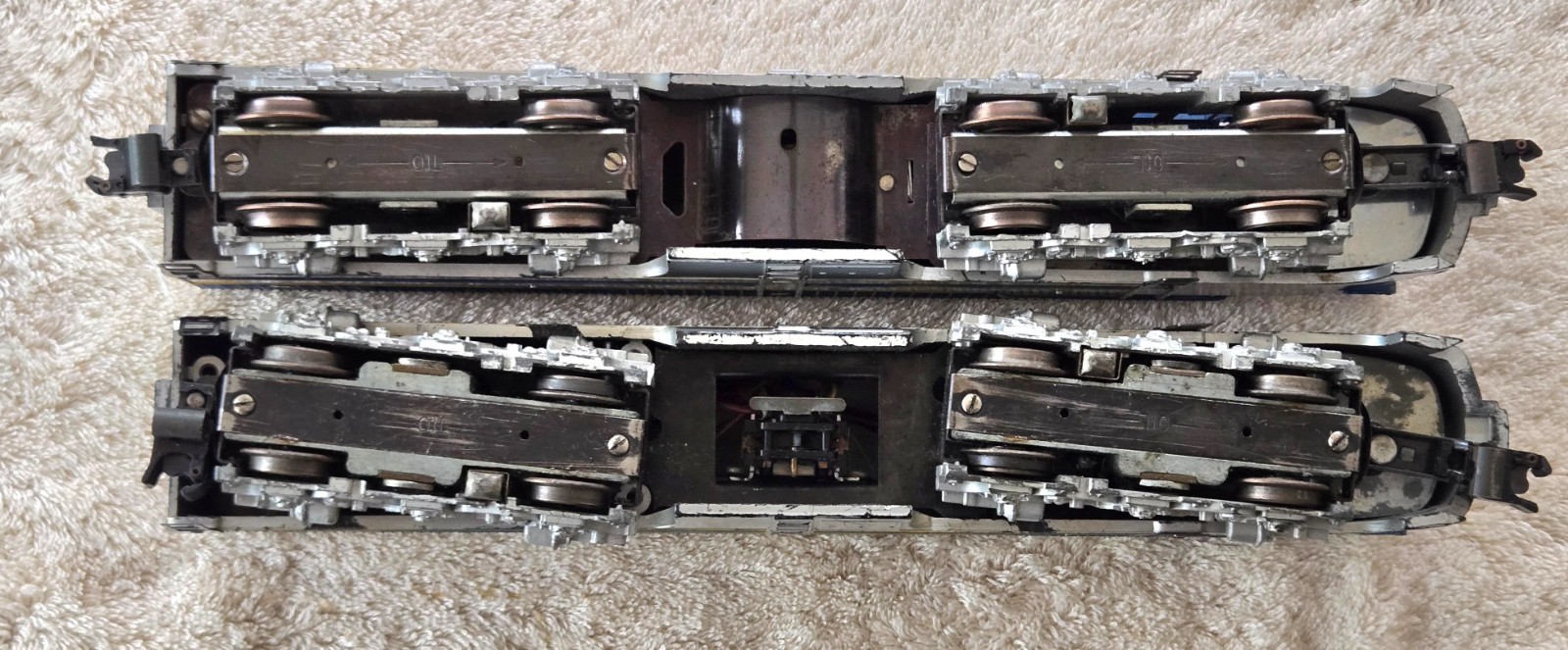 American Flyer Missouri Pacific – 21922 A Engine and 21922-1 A Engine Dummy