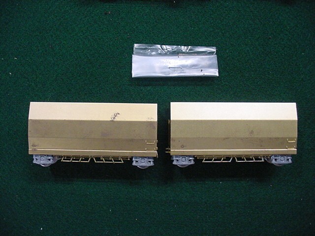 2 HO Southern Unit Hopper 2 Car Set NORTHWEST SHORTLINE BRASS NWSL ORION LOOP