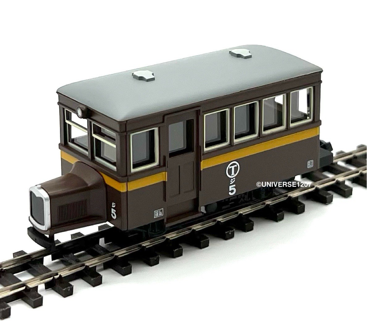HOn30/HOe Tomytec Nekoya Narrow Gauge Railcar 2-Pack w/Power Drive Chassis H0e