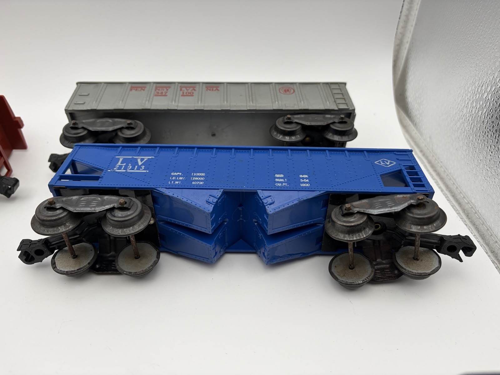 Vintage Marx 490 New York Central Train Set. With Transformer and Track. c Descr