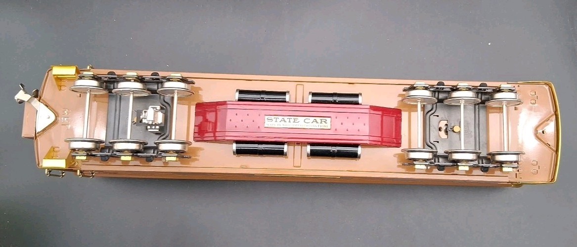 1970s Lionel A Loco with Williams Train State Cars Standard Gauge.