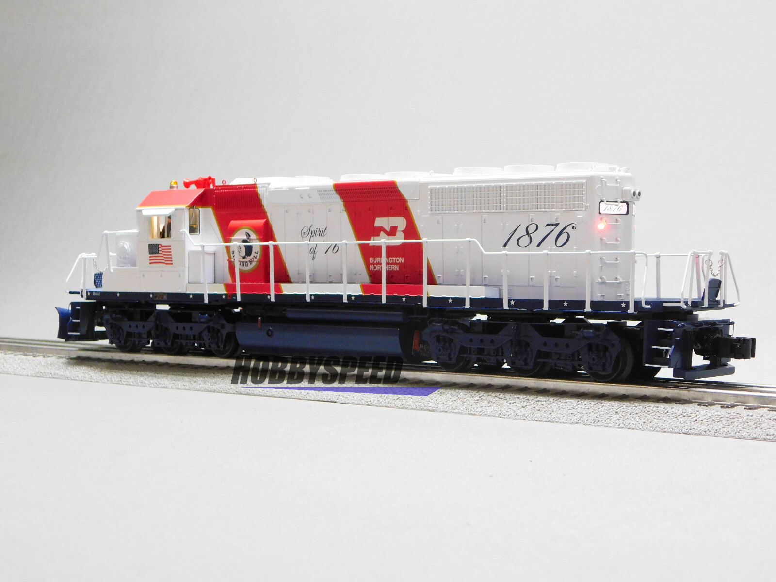 LIONEL BURLINGTON NORTHERN LEGACY SD40-2 DIESEL ENGINE #1876 O GAUGE 2233511 NEW