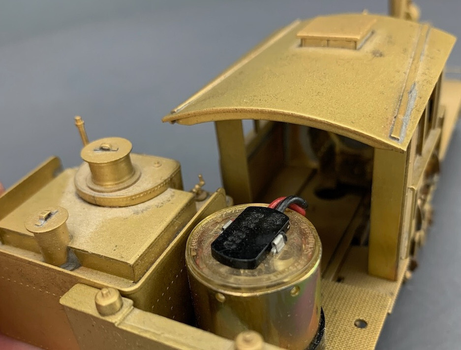 On2 Brass KTM Models 13 Ton Shay w/Grandt Line Drive O2897