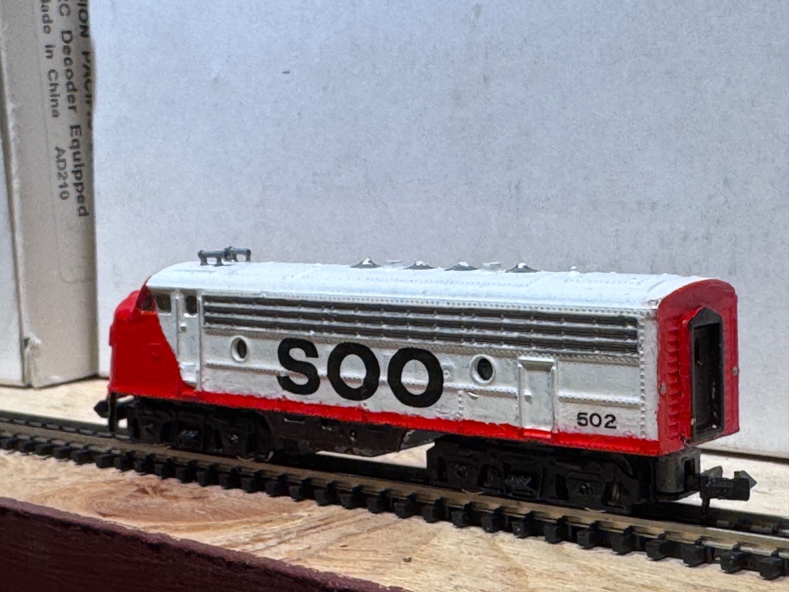 Trix • N Scale • Soo Line • F7A • #209 • Custom Painted • Tested Runs Well