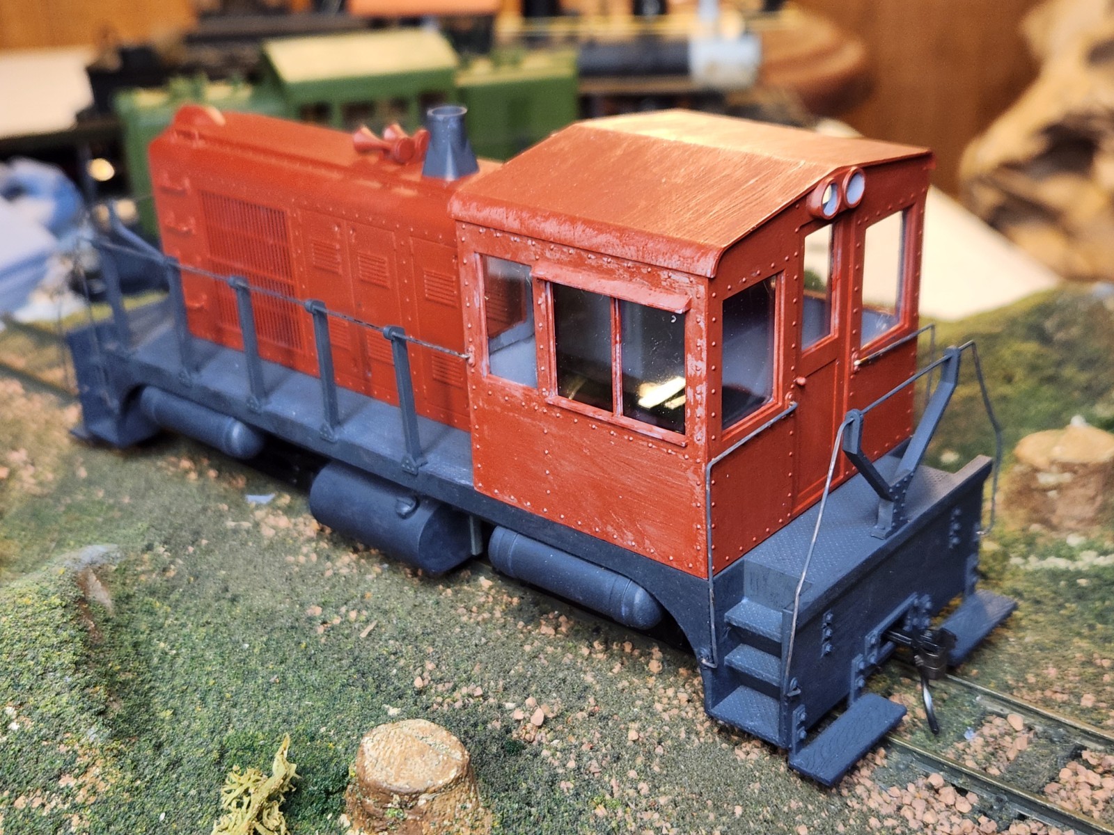 On30 Freelance End Cab Switcher Kit 3D Printed For Athearn HO SW7 Mechanism
