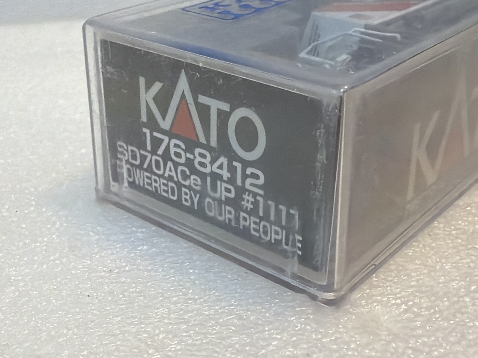 Kato N Scale EMD SD70ACe UP #1111 “Powered By Our People” Used Tested Runs