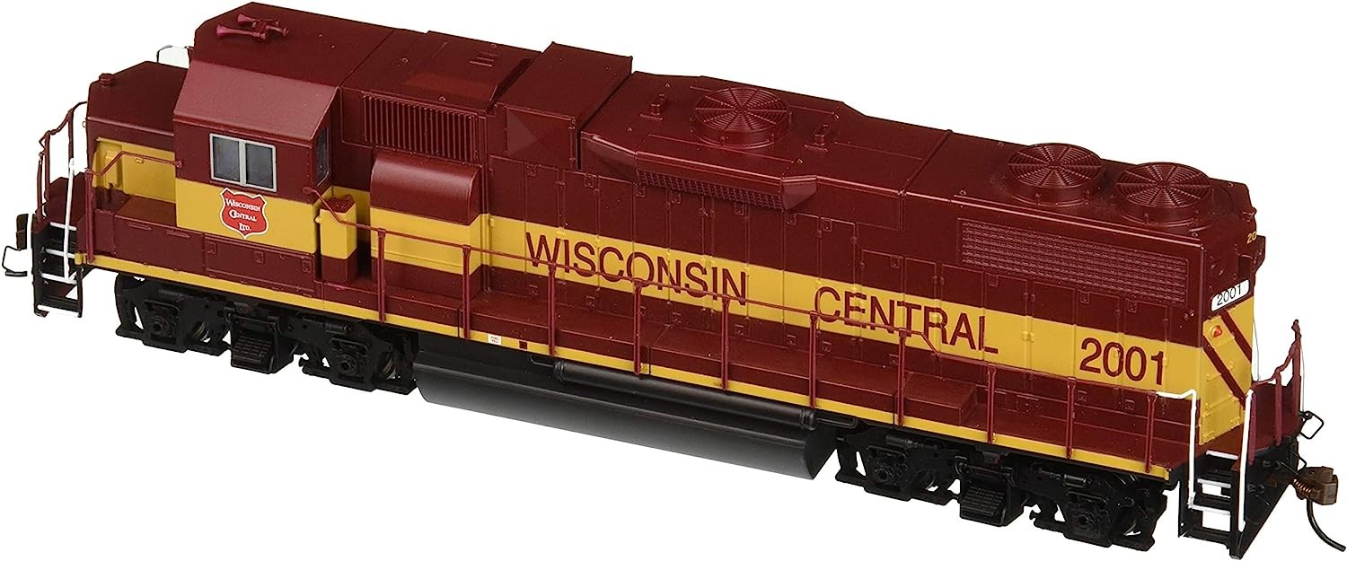 Bachmann Industries Emd GP38-2 HO Scale #2001Diesel Wisconsin Central Locomotive