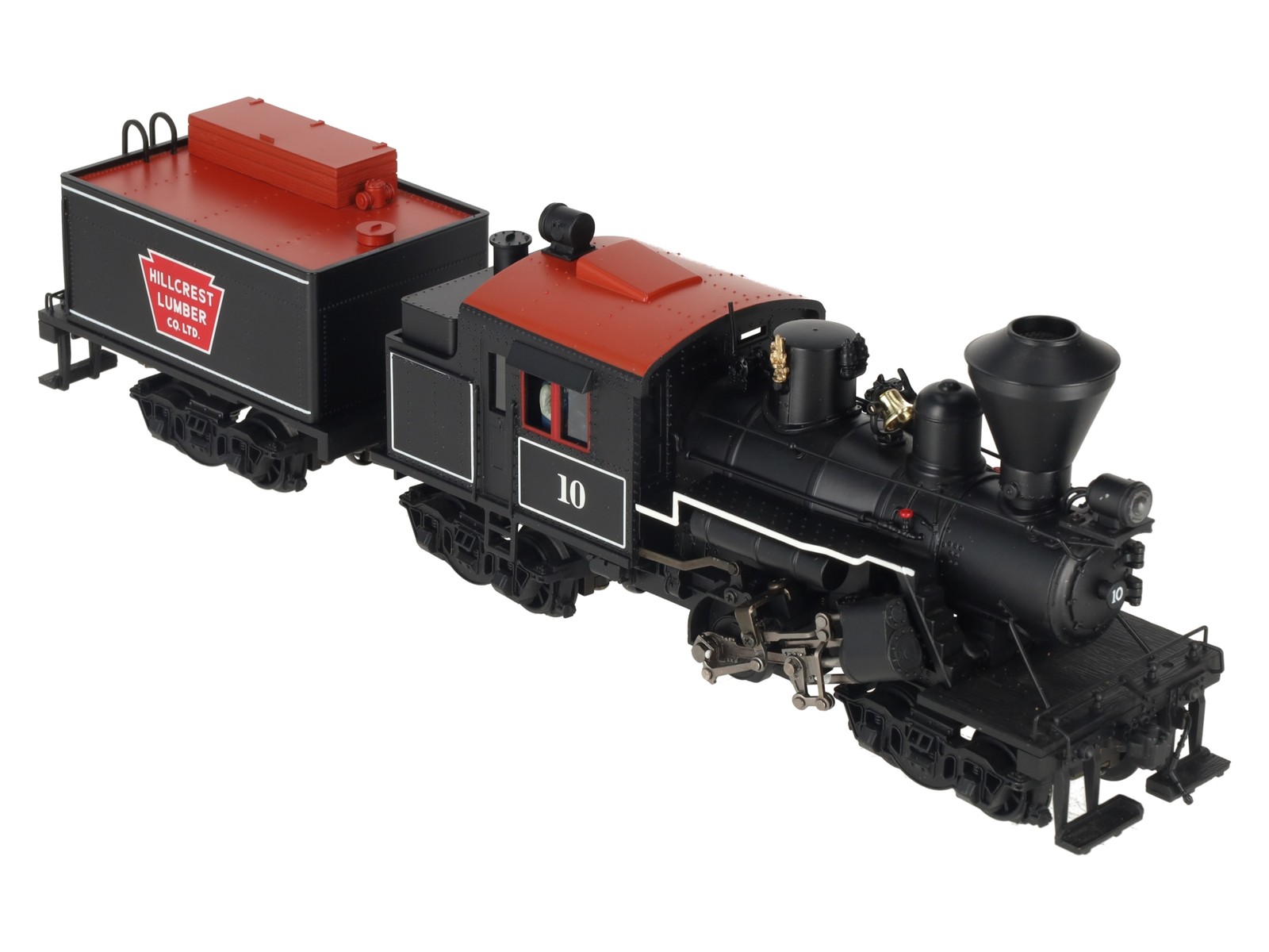 MTH 20-3039-1 O Gauge Hill Crest Lumber Co. Climax Logging Locomotive #10 w/PS2
