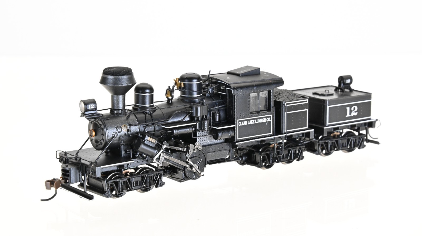 Bachmann Spectrum 70 Ton Three Truck Climax Clear Lake DCC w/Sound HO scale