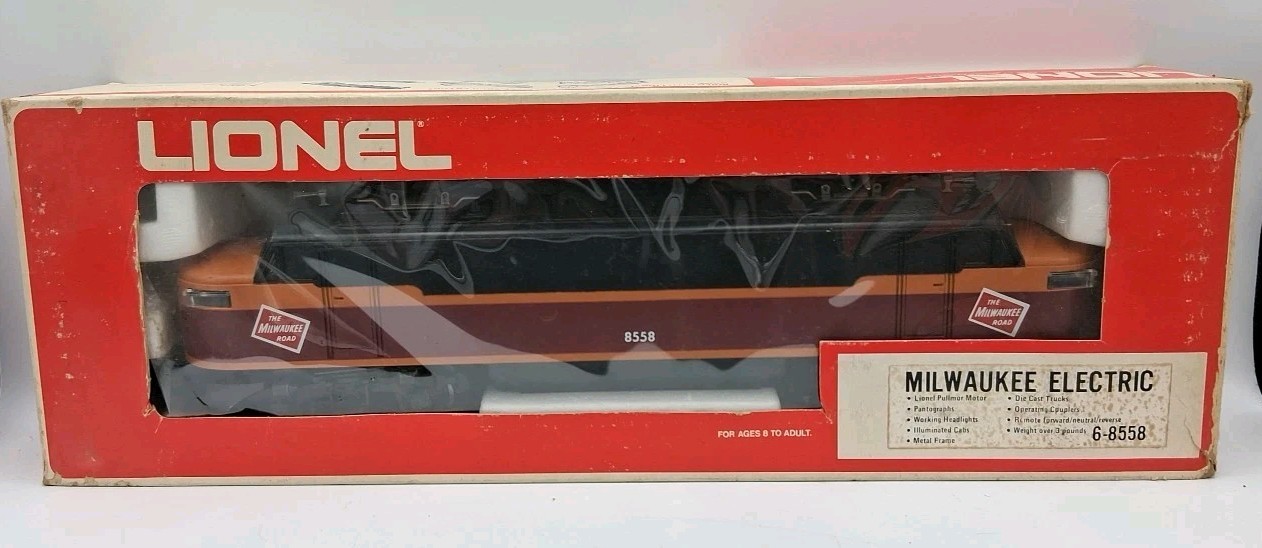 Lionel 6-8558 O The Milwaukee Road GE EP-5 Electric Locomotive #8558 LN/Box