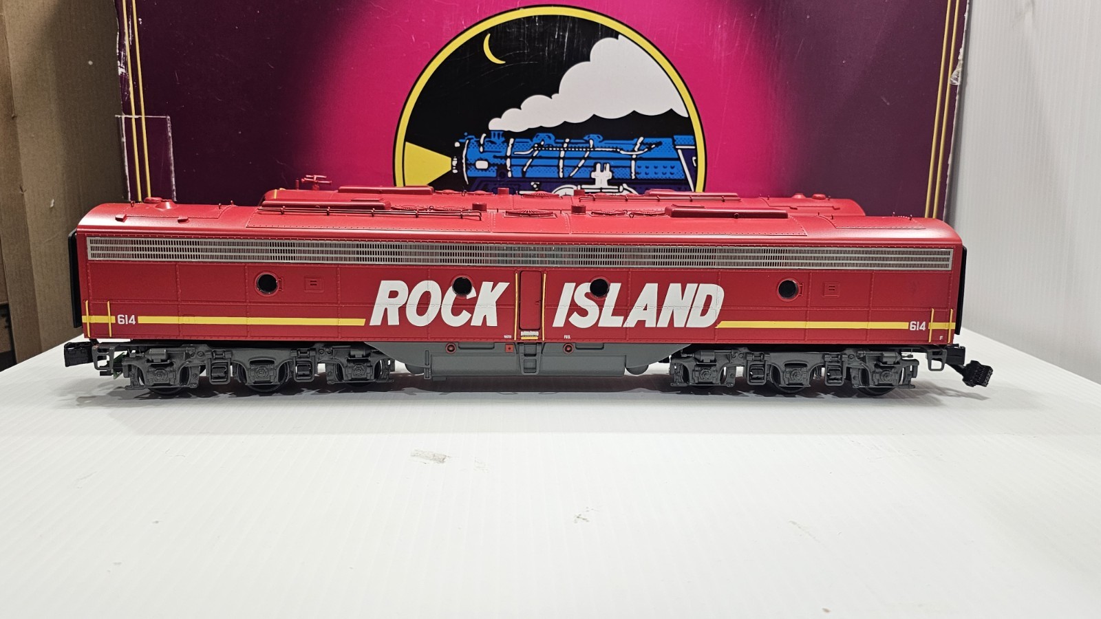 MTH 20-20187-1 Rock Island Premier E-8 ABA Diesel Set Protosound 3.0 PS 3