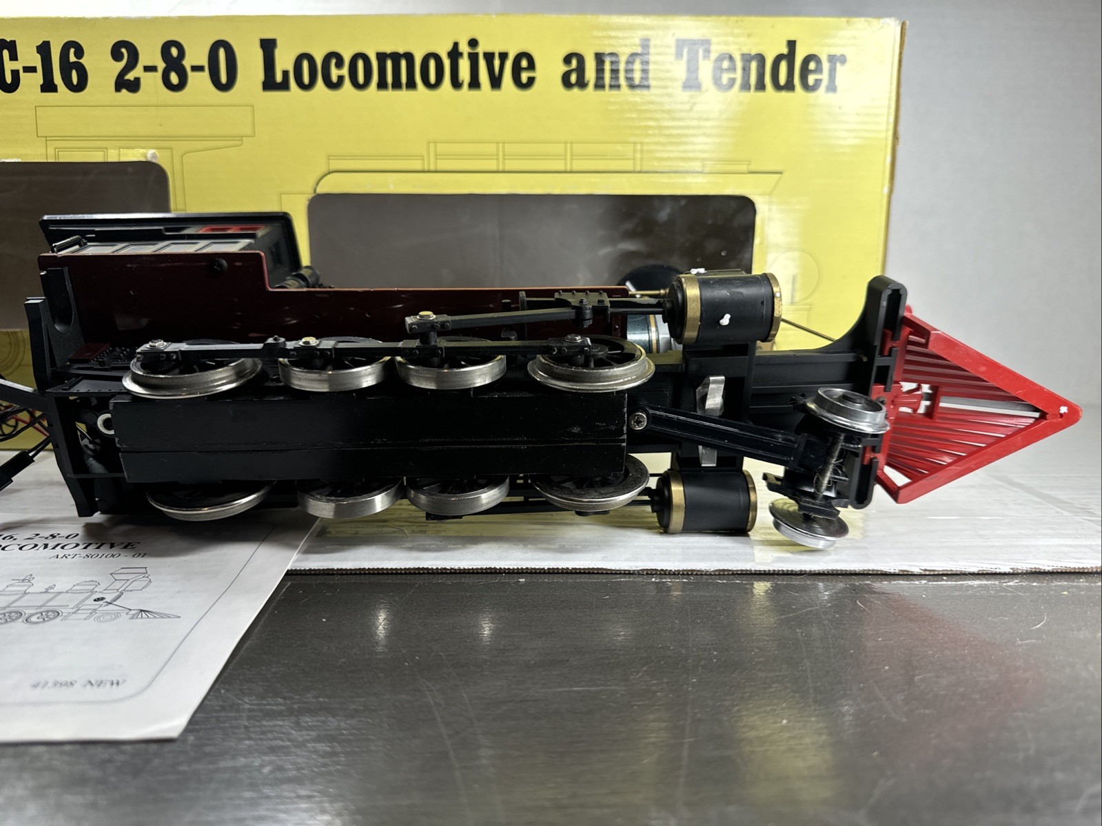 Aristocraft G Scale 2-8-0 C-16 Colorado And Southern Steam Locomotive #80208