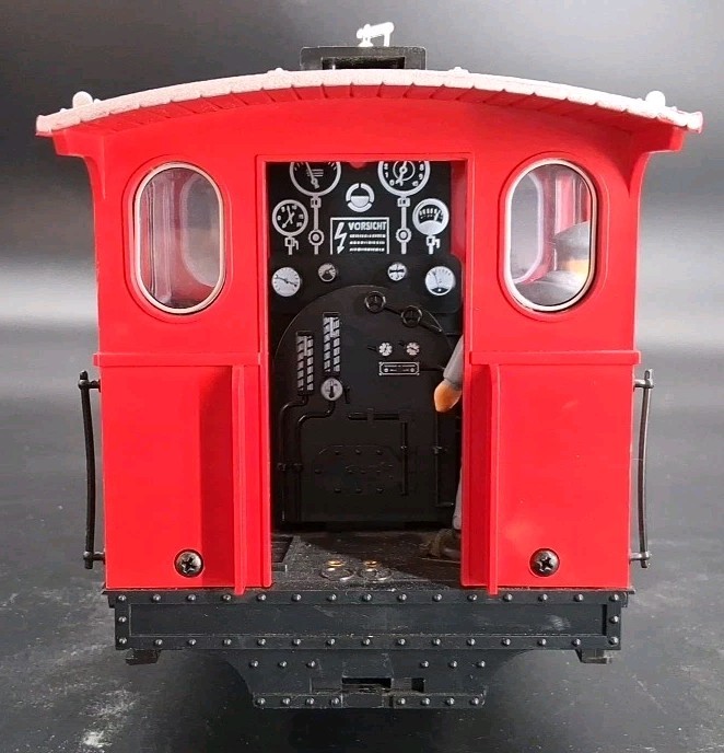 LGB 2117D Red Lake George & Boulder 0-4-0 Steam Engine Made Unit Is L/N