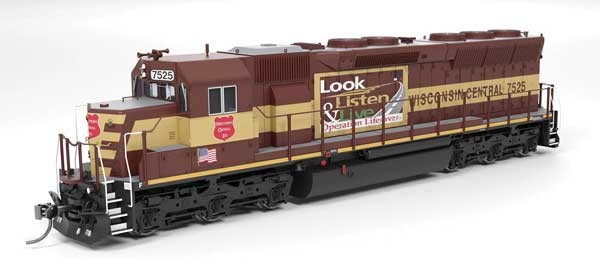 Broadway Limited 9822 HO Scale EMD SD45 WC 7525 OP LF Sound