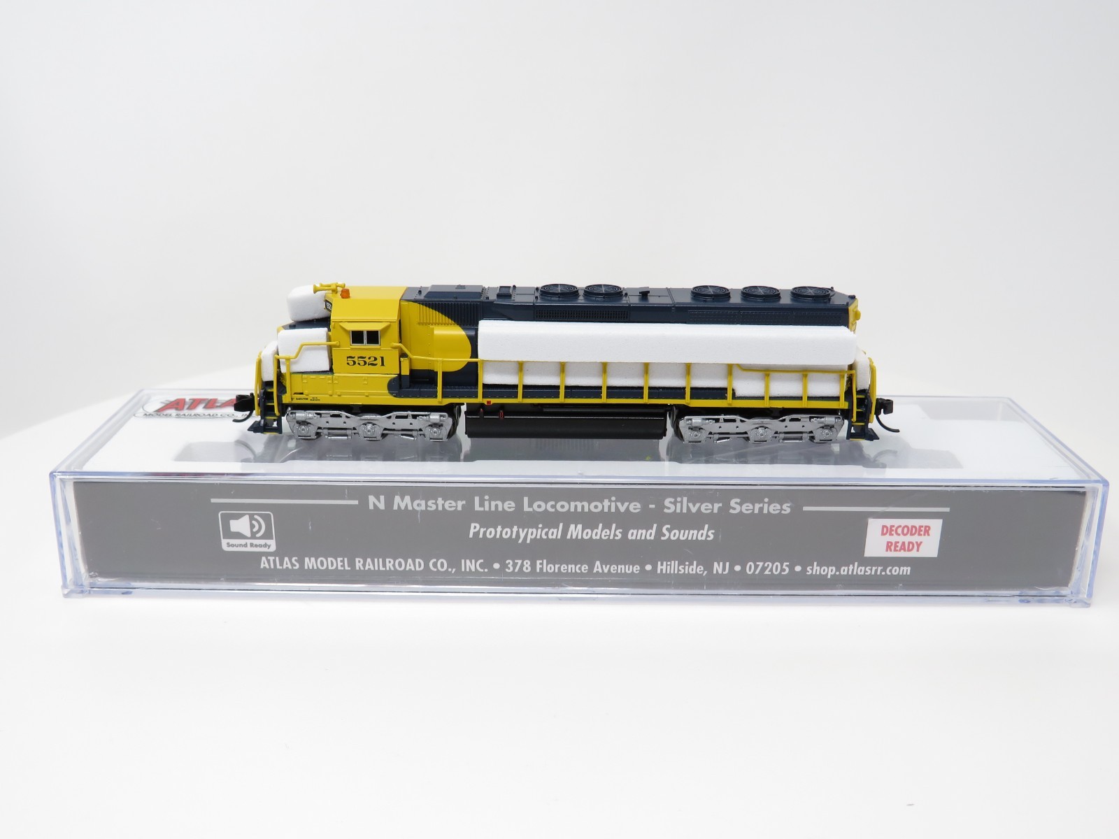 Atlas N 40006001 Santa Fe Warbonnet EMD SD45 Diesel Locomotive Freight Train