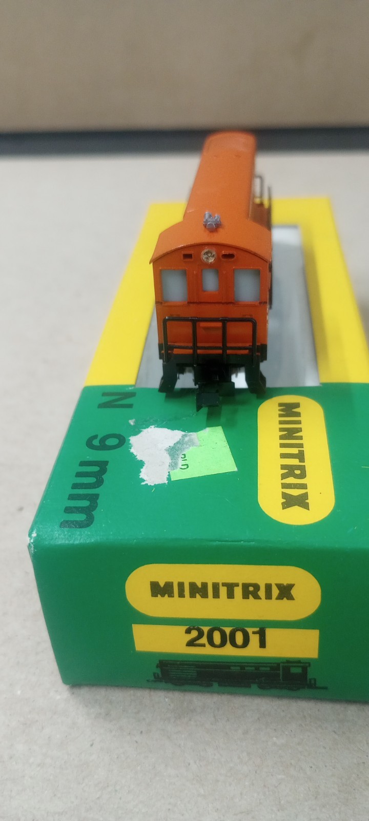 N Scale Vintage Minitrix H12-44 Fairbanks Morse Switcher
