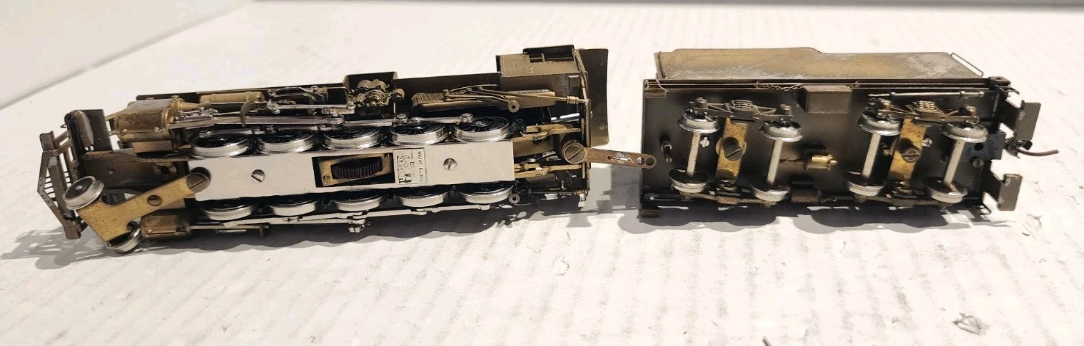 Pacific Fast Mail HO Scale Brass 2-10-0 Russian Decapod Undecorated