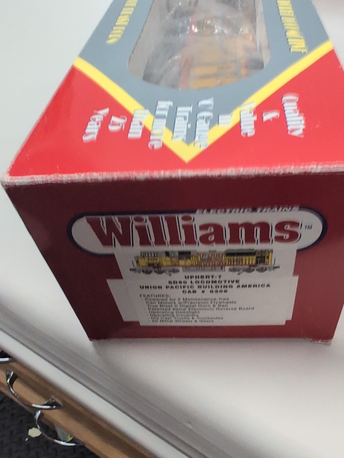 WILLIAMS Uphert-7 UNION PACIFIC Building America SD-90 Locomotive 8309