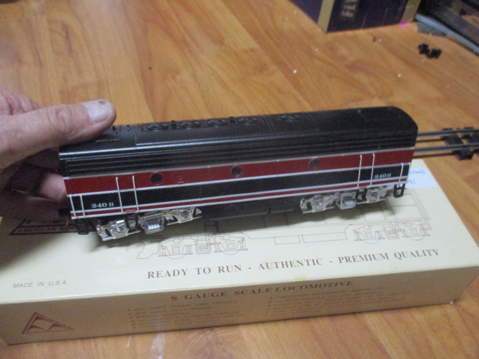 Amer Models Custom Heimburger D&W F-7B Diesel (4/22/26 Morris Coll) Scale DC
