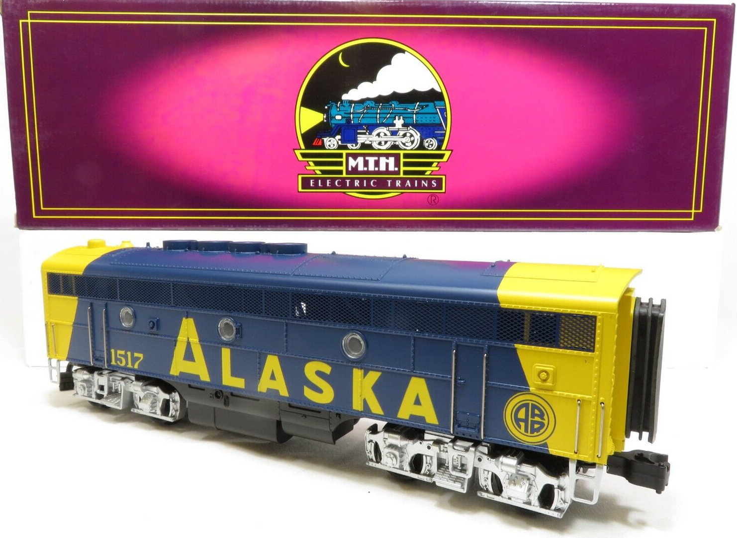 MTH MT-2128LB Alaska EMD F-3 B-Unit Diesel NIB