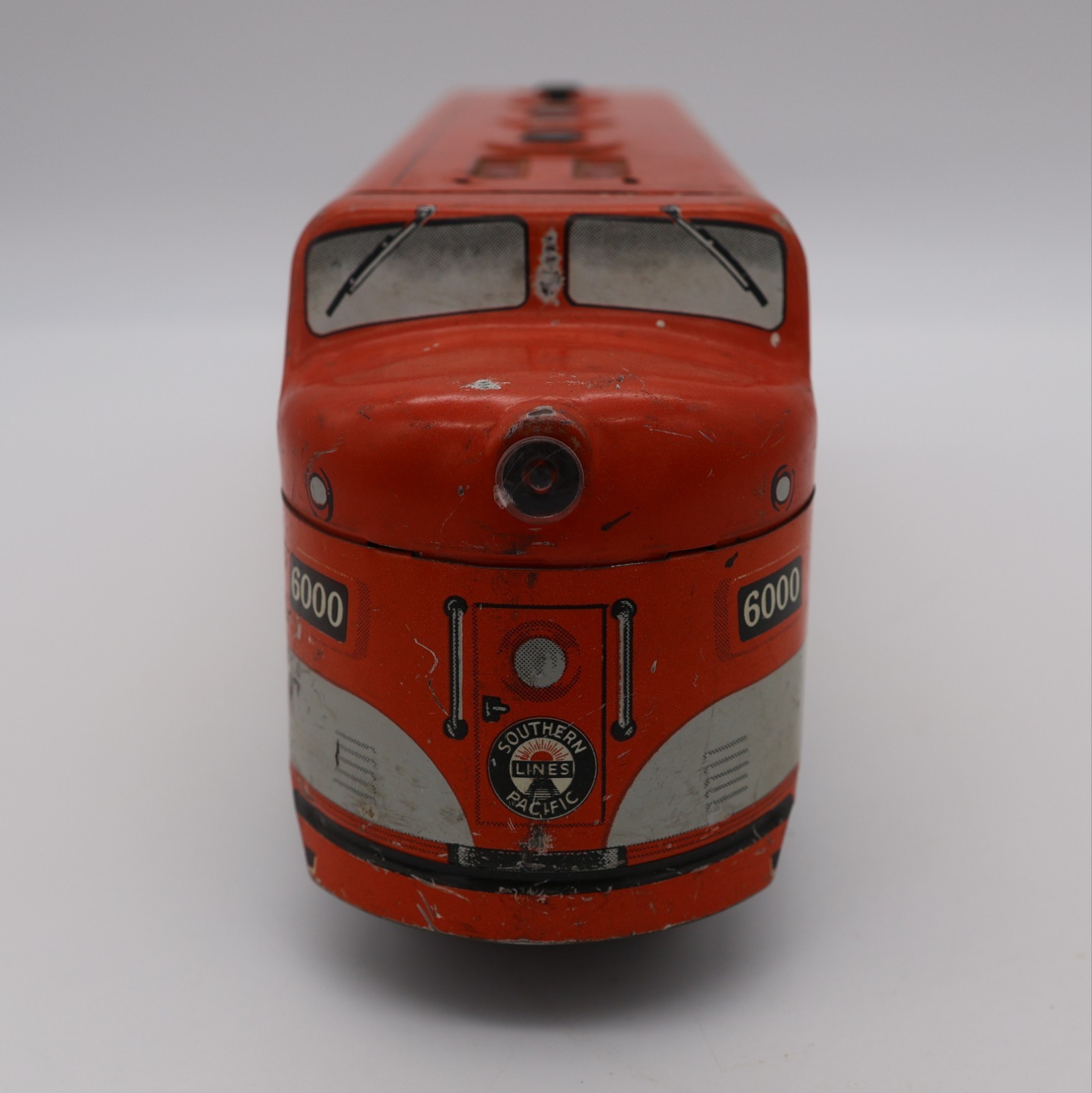 Marx Southern Pacific 6000 Diesel Engine Orange O Gauge Train Locomotive UNTEST