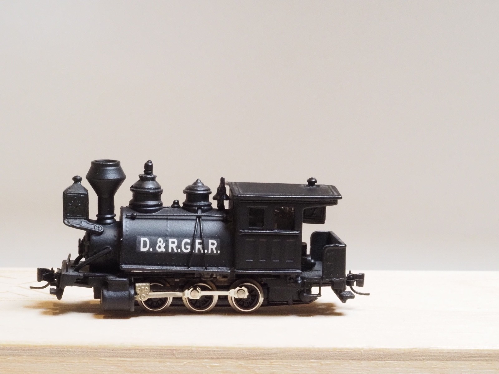 D.&R.G.R.R. Brass Saddle Locomotive Westmodel Scale N Nn3 Z-track Rio Grande