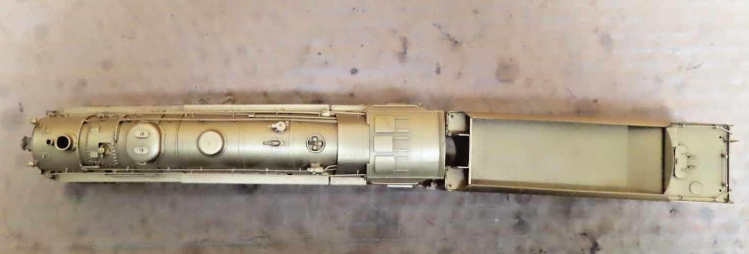 Westside Model Company Brass HO New York Central 4-6-4 Hudson Steam Class J-1E