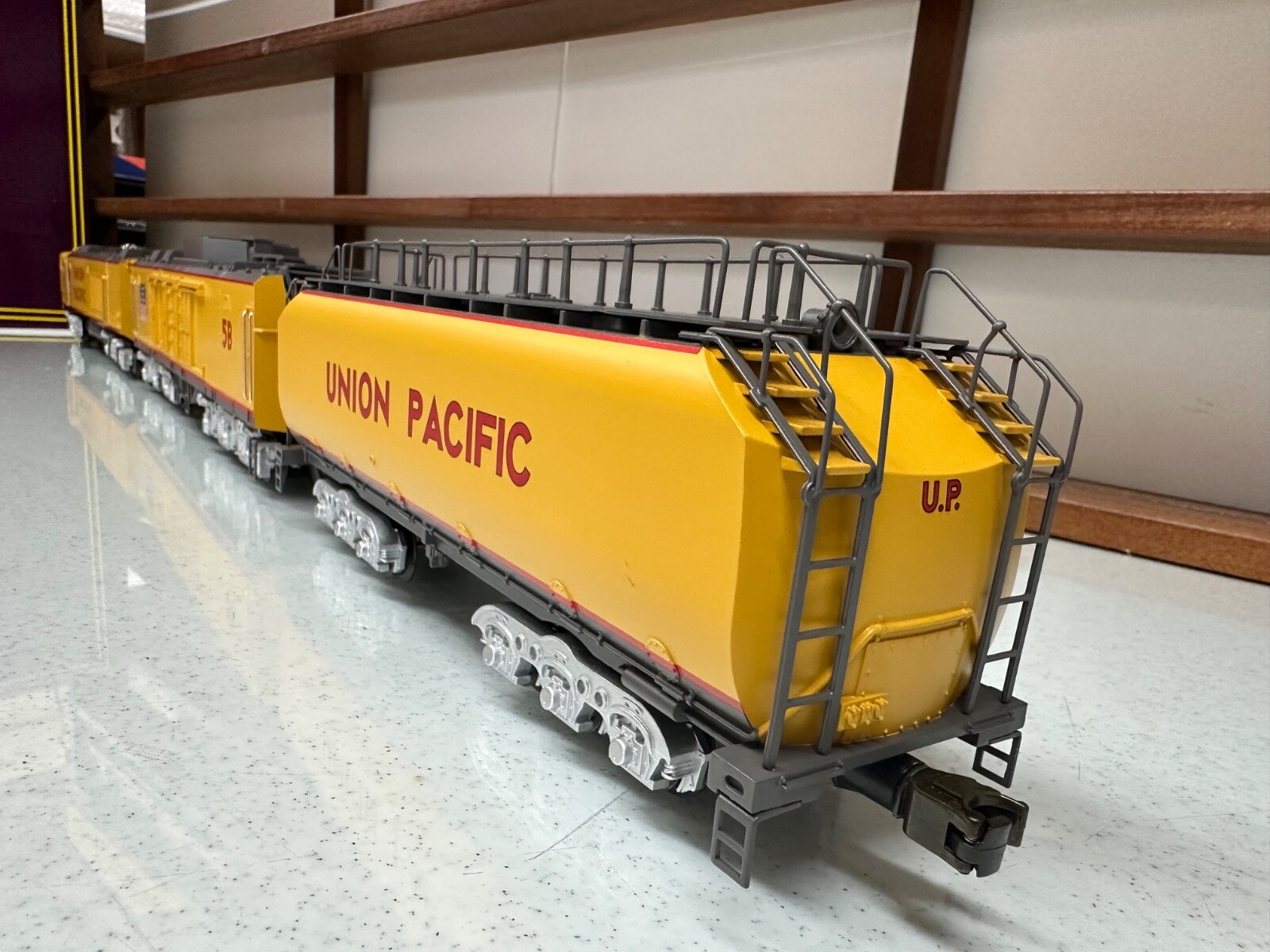 MTH MT 2124LP Union Pacific Gas Turbine Engine Set O 3 Rail LN