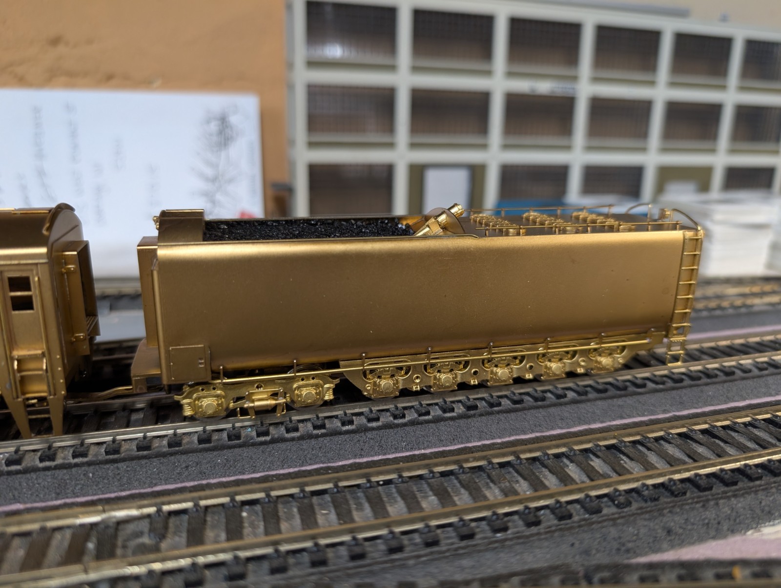 BO PFM Fujiyama Kogyo Brass NP Northern Pacific Class A5 4-8-4 – Unpainted