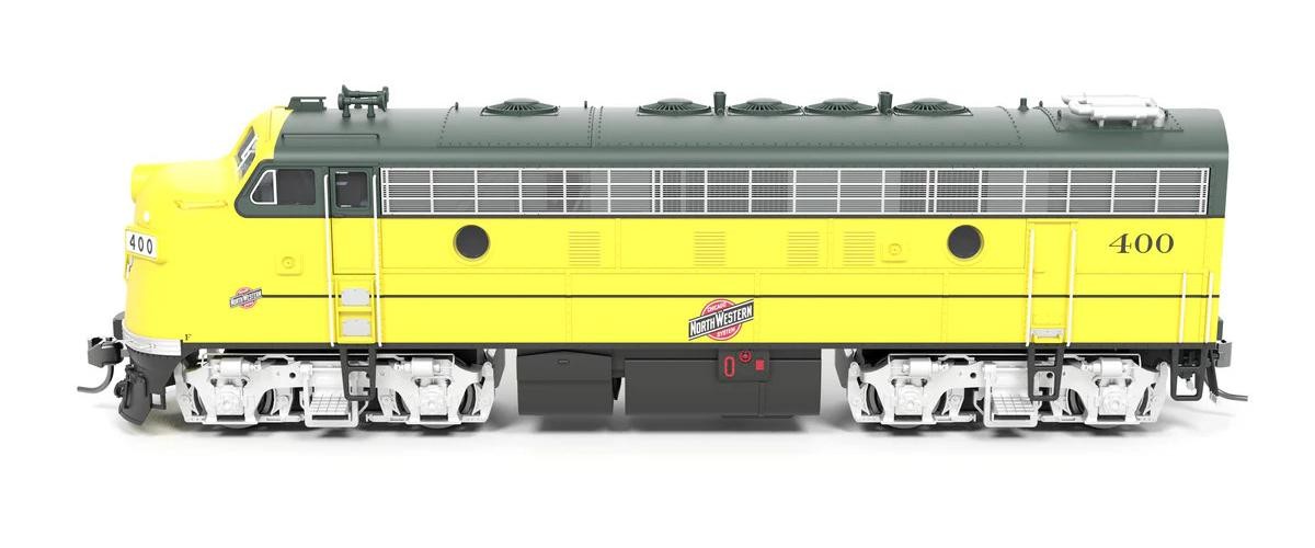 Broadway Limited HO ~ F7 A/B ~ Chicago & North Western CNW #400/410 ~ DC Version