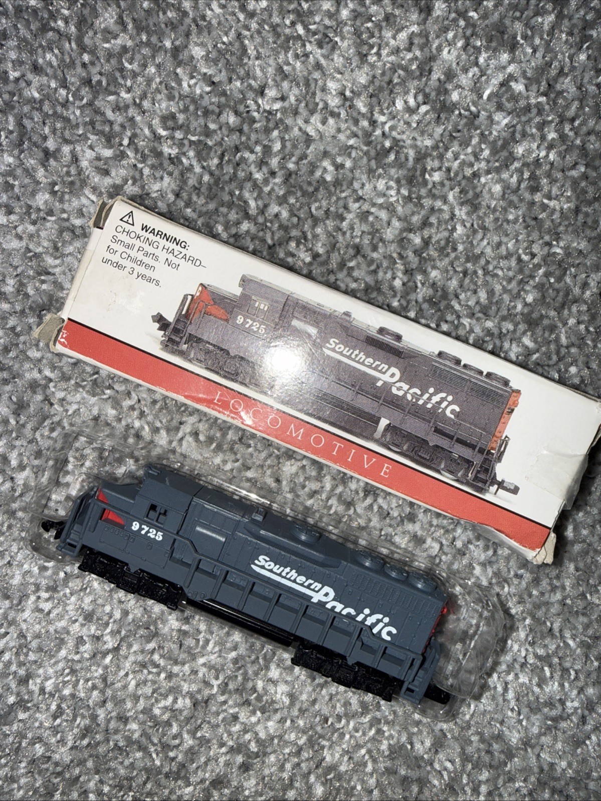 Southern Pacific Model Train Toy Vintage High Speed Metal Products
