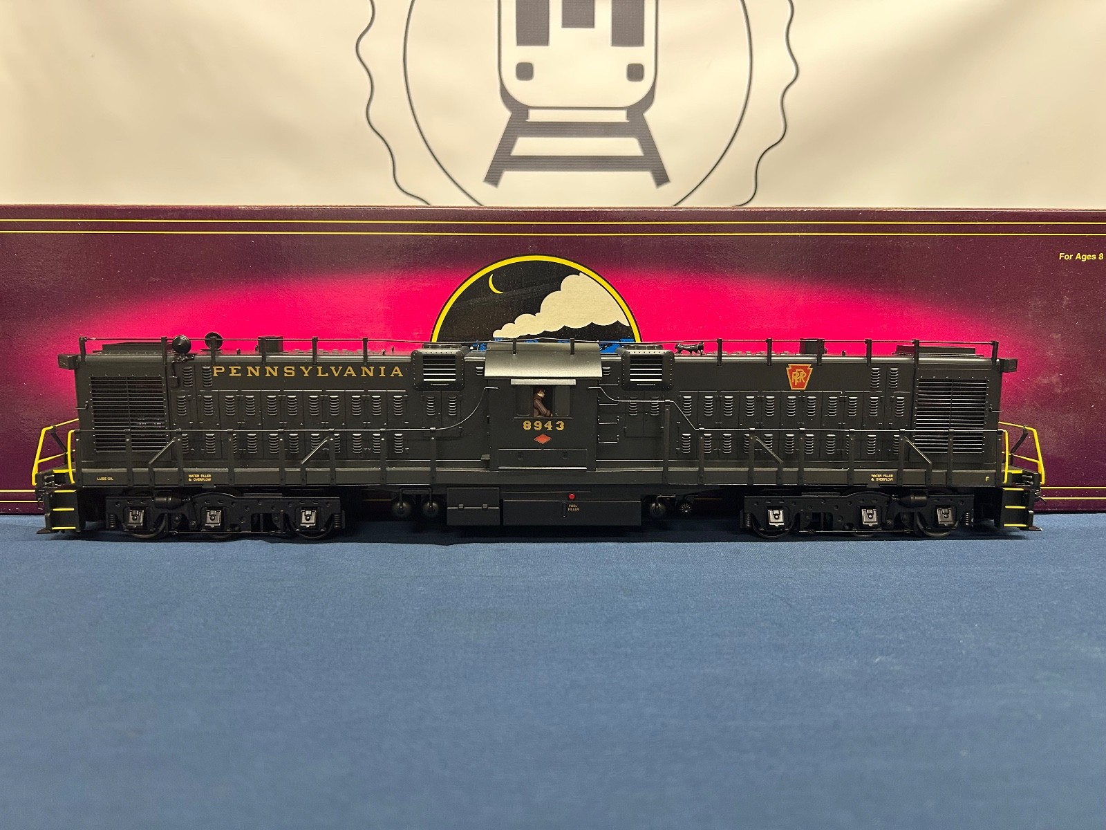 Mth Pennsylvania #8943 2500 HP Transfer Non-Powered Diesel Engine 20-2302-3