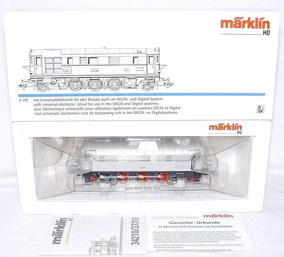 Marklin HO AC 1:87 Deutsche Bundesbahn DB INTRODUCTION V-16 LOCOMOTIVE MIB`99!
