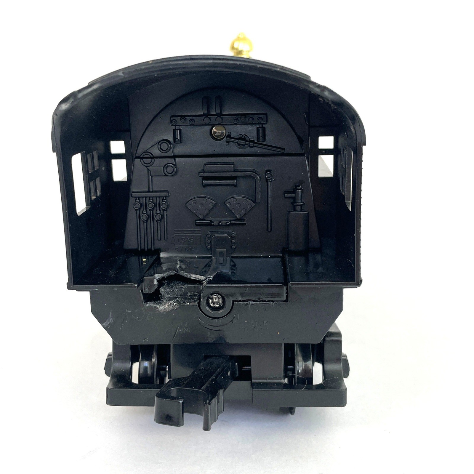 READ Lionel Polar Express G-Gauge Train Set 1225 Steam Locomotive Passenger Car