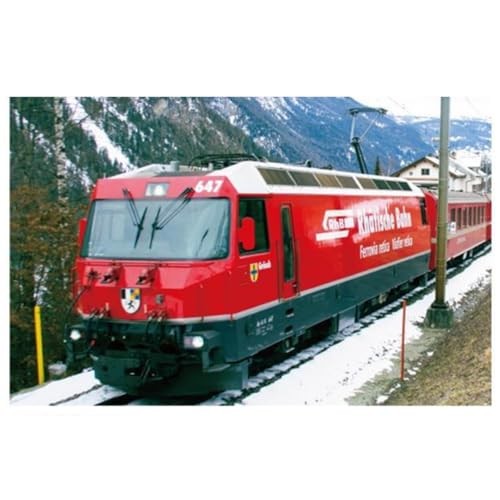 KATO N Gauge RhB Ge4/4 III 643 Alps Electric Locomotive Model 3101-7 Japan