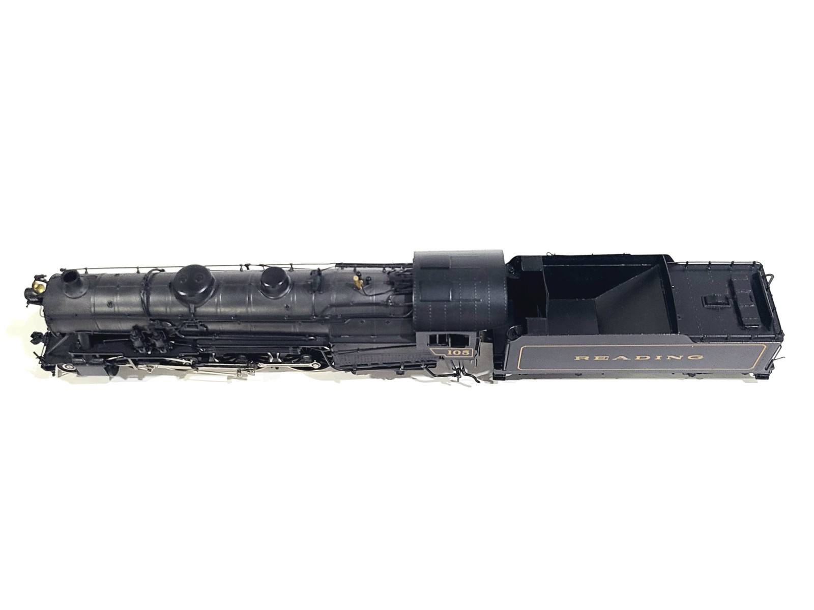 Overland OMI RDG G1Sa 4-6-2 Steam Reading Railroad #105 HO Brass Model #1565.1