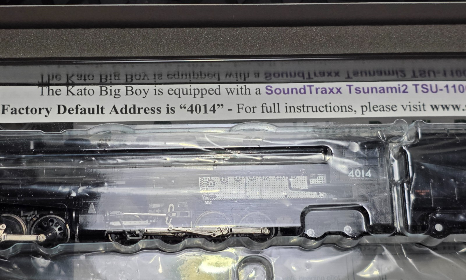 KATO 126-4014-S N SCALE UNION PACIFIC BIG BOY Steam Locomotive