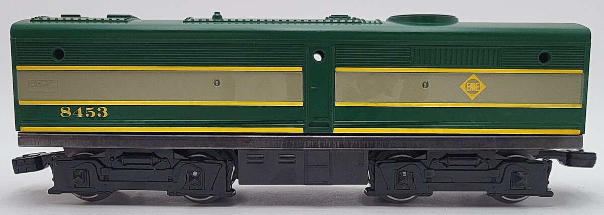 Lionel 6-8453 O Gauge Erie Alco Non-Powered B-Unit Diesel Locomotive #8453 EX