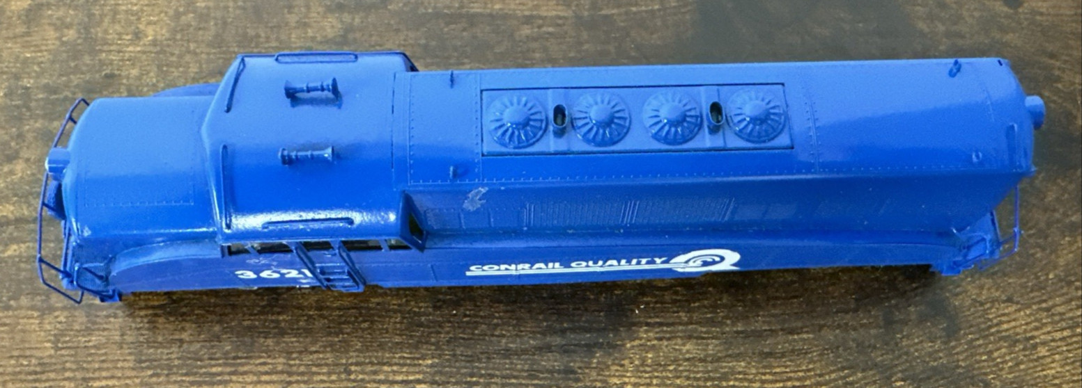NJ Custom Brass EMD BL-2 Branch Line Diesel – Conrail #3621 Painted Does Not Run