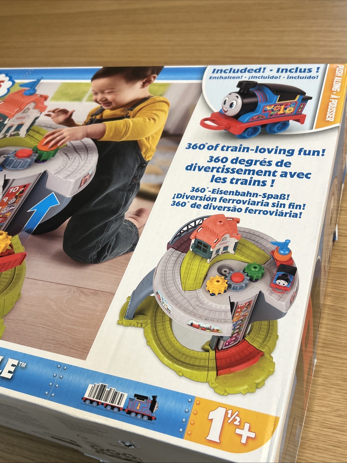 Thomas & Friends My First Train Table Playset Interactive Toy w Accessories