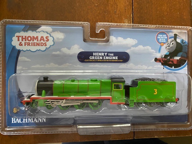Ho Electric Trains by Bachmann – Henry the Green Engine #58745
