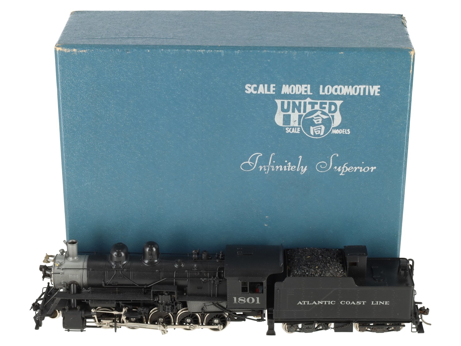 United Scale Models HO BRASS Frisco 2-10-0 Russian Steam Engine #1801- Custom